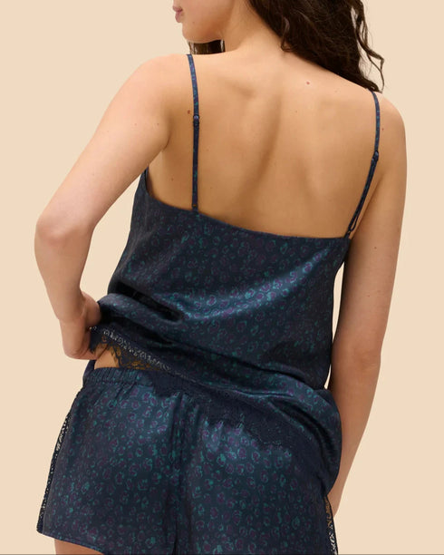 Top Violett SATIN SECRETS SIMONE PÉRÈLE
